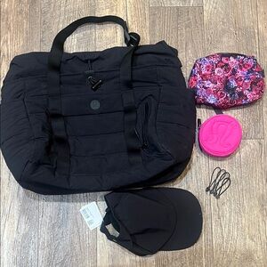 Black Tote Bag,accessories bag, things of importance bag fast and free hat